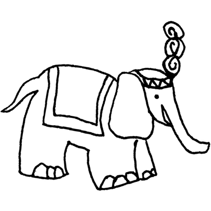 #1919 - Elephant - Circus